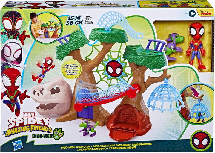Marvel Spidey And His Super Friends Dino Treehouse Superhero Playset Action figures Naty Shop