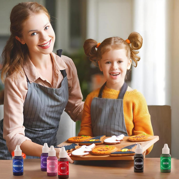 Colorant alimentar gel negru - 40 g colorant alimentar pe bază de gel, colorant alimentar fără zahăr, foarte concentrat, pentru coacerea prăjiturilor, macaroanelor, glazurii, fondantelor, fursecurilor, gogoșilor