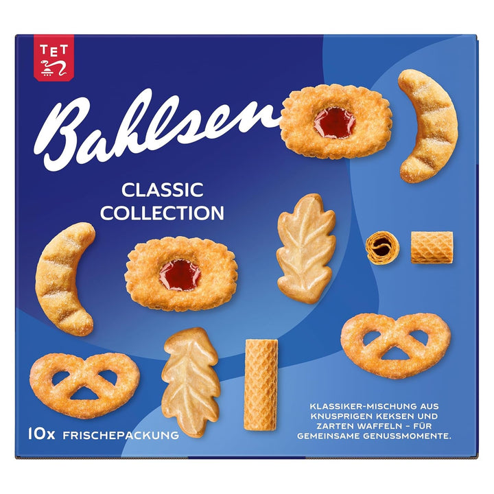 Colecția Bahlsen Caroline - 1 pachet - Mix pentru biscuiți și napolitane (10 x 161 g/ 1610 g)