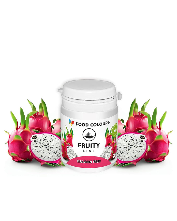 Coloranți alimentari pudră colorant natural Fruity Line BLUEBERRY 20G pudră colorantă naturală pentru creme glazură burete aluat sub formă de pudră colorant alimentar pentru băuturi jeleuri