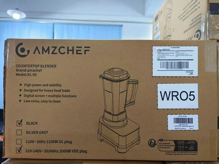 Blender AMZCHEF, 8 meniuri inteligente și 10 viteze, ecran tactil LCD Bucatarie Naty Shop