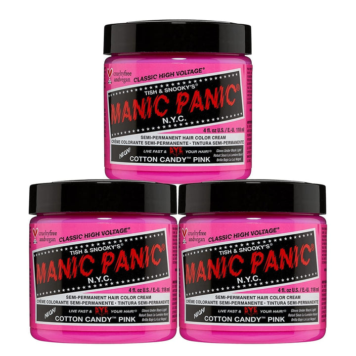 Manic Panic Electric Lizard Classic Cream, vegan, fără cruzime, vopsea de păr verde semipermanentă 118ml