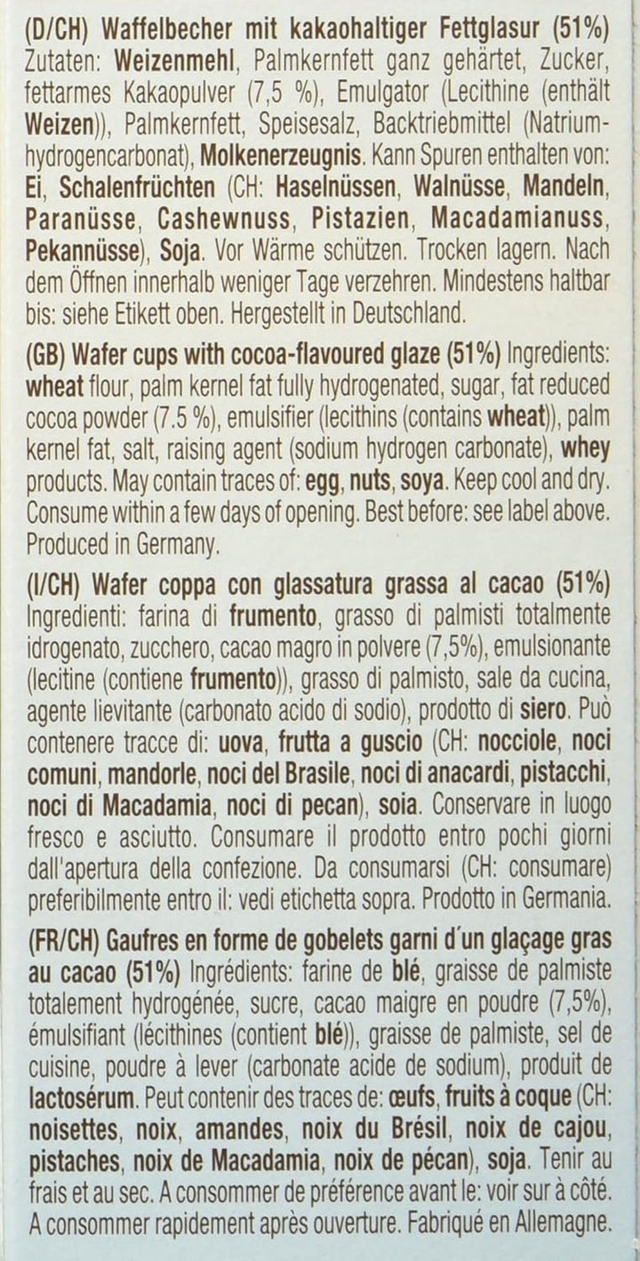 Debeukelaer Decor on Ice - Pachete de gofre, pachet de 12 (12 x 60 g)