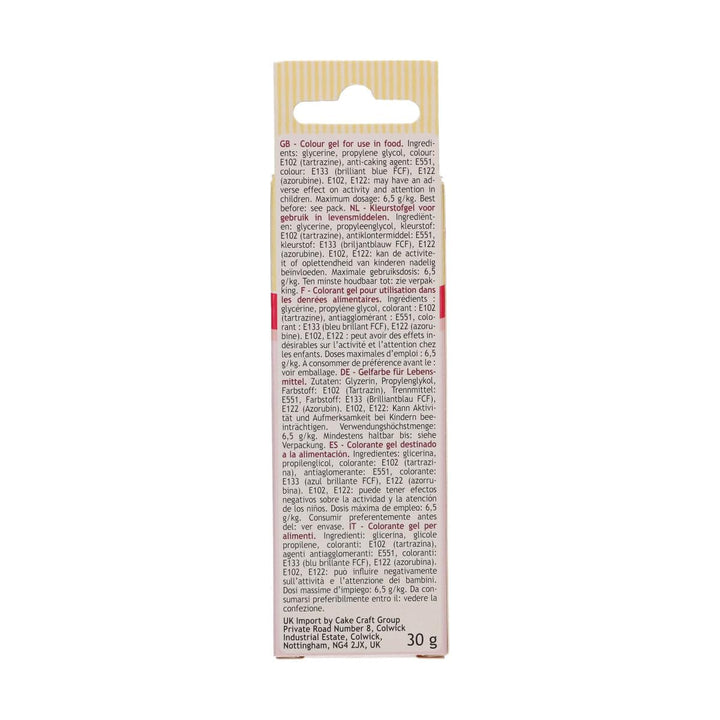 Colorant alimentar Funcakes Gel Gooseberry: Colorant alimentar foarte concentrat pentru aluat, cremă, fondant și marțipan. Dozare ușoară. Picătură individuală pentru a crea culori vibrante. Halal. 30 g.