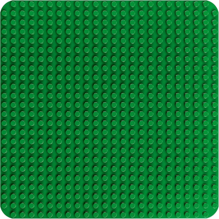 Placă de construcție LEGO DUPLO în verde, Jucărie de construcție pentru copii mici de la 18 luni, Pentru afișarea modelelor, Permite preșcolarilor să construiască creativ și să se joace imaginativ, Jucărie educațională 10460 Seturi de constructie Besuche den LEGO-Store
