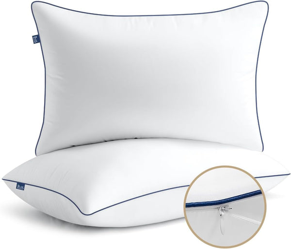 Pernă Bedstory, 65 X 65 cm, 2 bucăți, înălțime reglabilă, hipoalergenică, lavabilă la mașină Perne standard Naty Shop 65 X 65 Cm