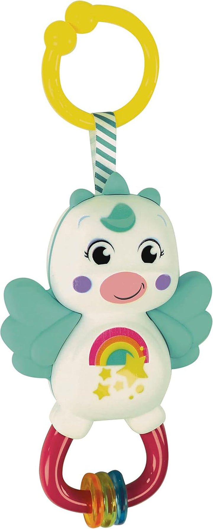 Clementoni 17778 - Little Unicorn Rattle - Sonaglio Neonato Con Massaggiagengive, Giocattolo Bambini 3 Mesi, Rafforza Le Capacità Motorie E Sensoriali - Made in Italy Jucarii Bebe Naty Shop Titlu implicit