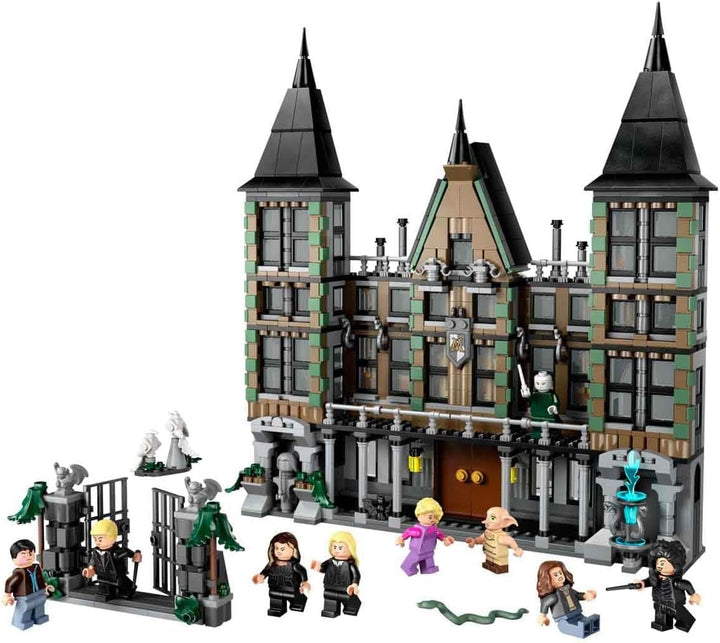 LEGO Harry Potter Malfoy Family Country Estate, jucărie fantastică de colecționat și expus, cadou pentru băieți, fete și fani ai lumii vrăjitorilor, idee de cadou cu 9 minifigurine 76453 Seturi de constructie Besuche den LEGO-Store
