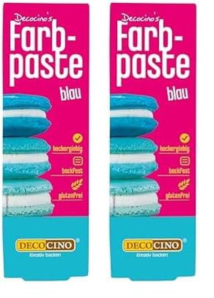 Pastă de colorant roz DECOCINO – 20 g – Colorant alimentar, ideal pentru colorarea prăjiturilor, fondantului și cremelor – Fără acizi grași azoici și gluten