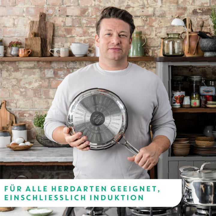 Tefal Jamie Oliver Cook'S Direct, antiaderentă, potrivită pentru inducție, rezistentă la cuptor Oale si Tigai Naty Shop