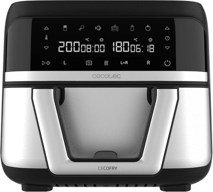 Cecotec Hot Air Fryer 9 L Cecofry Advance Double, 2850 W Electrocasnice Naty Shop