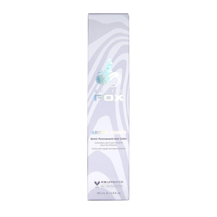 100% vegan și fără cruzime Vibrant Semi Permanent Hair Colour Dye - Purple AF 165 ml e Vopsea pentru par Naty Shop Toner Arctic