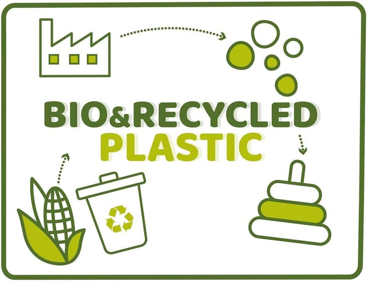 Chicco 2 In 1 Baby's First Creative Ball - Eco+ 12-36 luni Jucarii Bebe Naty Shop