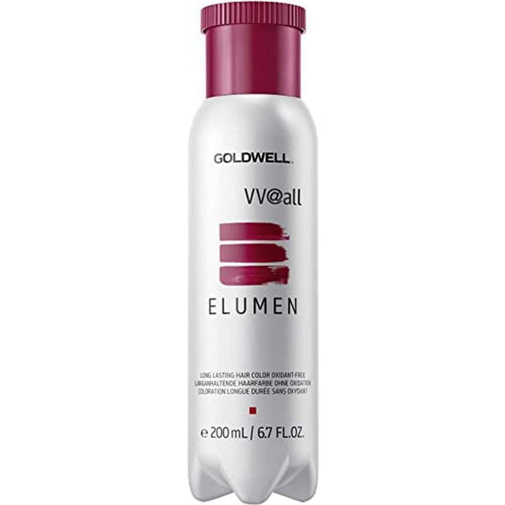 Goldwell Elumen Colour roșu pur RR@all 200ml Vopsea pentru par Naty Shop Vvall pur 3-10 200 Ml (pachet de 2)
