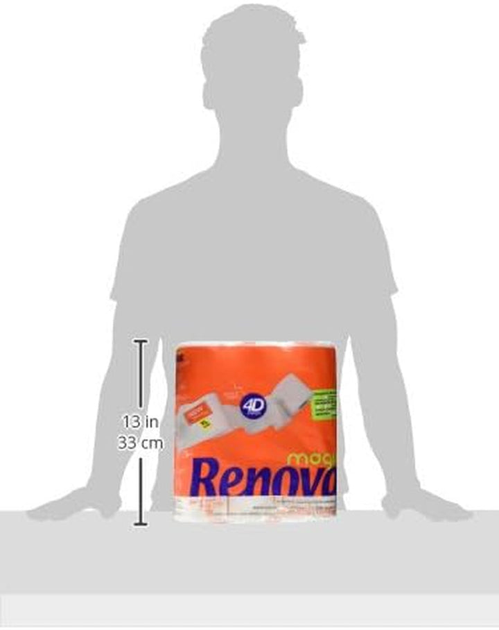Hârtie igienică Renova, 7 pachete cu 9 role - 63 de role în total