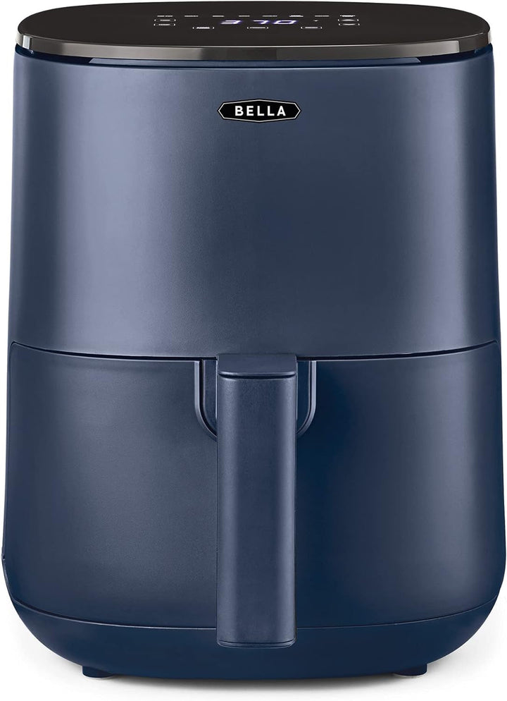 BELLA Hot Air Fryer 1.9L, 5-In-1 Compact Multi-Cooker, acoperire neaderentă, coș sigur pentru mașina de spălat vase Electrocasnice Naty Shop Albastru 3L US Touchscreen