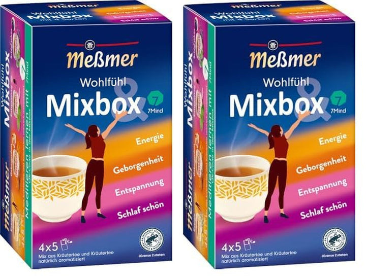 Meßmer MATCHA SPIRIT | Ceai verde cu matcha | 20 pliculețe de ceai | Vegan | Fără gluten | Fără lactoză