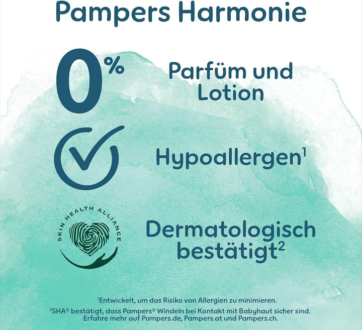 Pampers Scutece pentru copii mărimea 4 (9-14 kg) Harmony, 174 buc Mama si Copilul Naty Shop