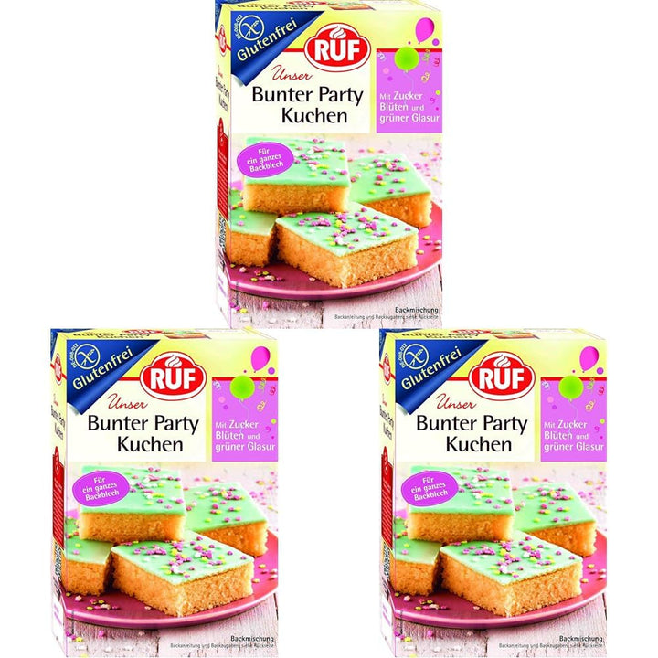 Fursecuri fără gluten RUF cu glazură de cacao, amestec de copt pentru 3 tăvi de copt, potrivit pentru boala celiacă, 100% fără gluten