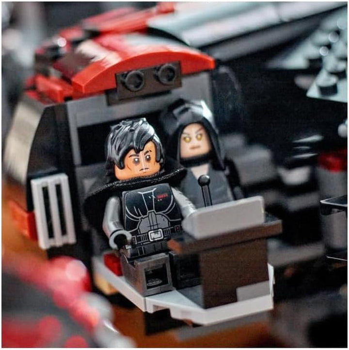 LEGO Star Wars Dark Millennium Falcon, Set navă stelară, Jucărie de construcție pentru copii, Cadou aniversar pentru băieți, fete și fani, Jucărie de aventură 75389 Seturi de constructie Besuche den LEGO-Store