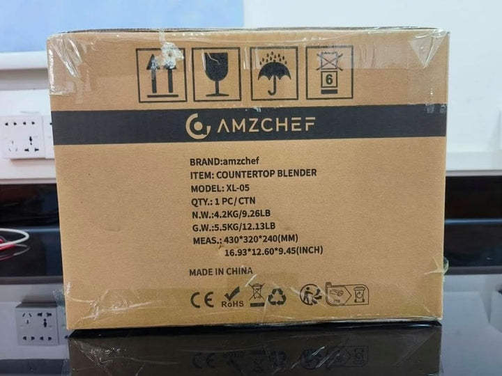 Blender AMZCHEF, 8 meniuri inteligente și 10 viteze, ecran tactil LCD Bucatarie Naty Shop