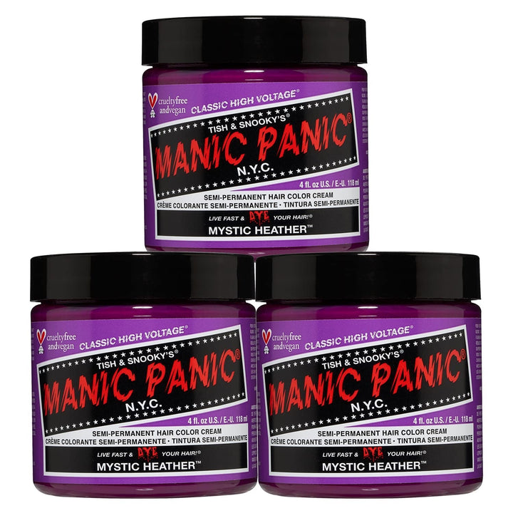 Manic Panic Electric Lizard Classic Cream, vegan, fără cruzime, vopsea de păr verde semipermanentă 118ml