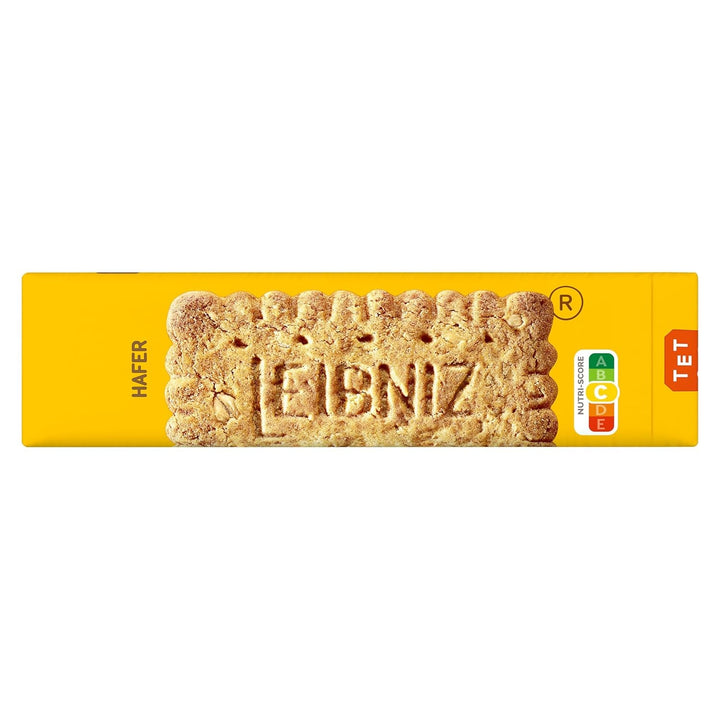 LEIBNIZ Biscuiți cu ovăz, 230 g, Biscuiți crocanți copți cu ovăz și grâu (1 x 230 g)