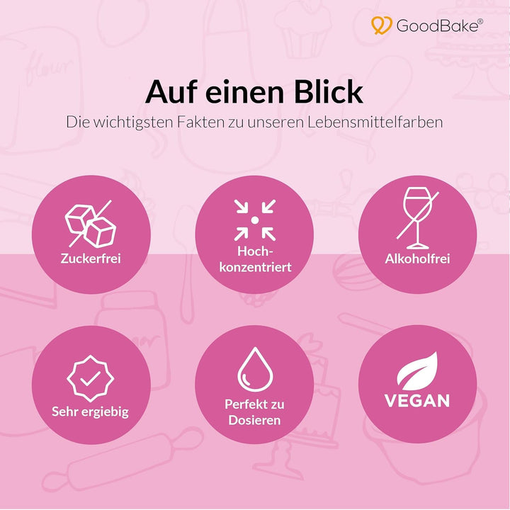 Colorant alimentar Goodbake Pastel Sand Beige (11 ml) – Colorant alimentar cu doză mare – Pentru colorarea prăjiturilor, fondantului, cremei de unt, macarons-urilor, băuturilor, slime-ului și multor altor obiecte. 100% vegan
