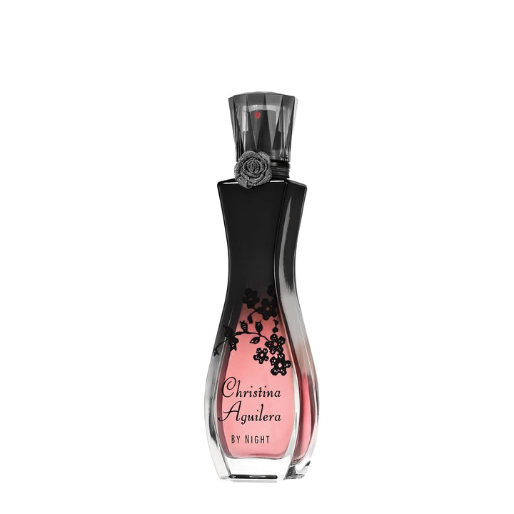 Parfum Christina Aguilera - by Night, parfum feminin, seducător și senzual, cu note de floare de piersic, florale, orientale și fructate, ideal pentru vară, parfum pentru femei - 50 ml