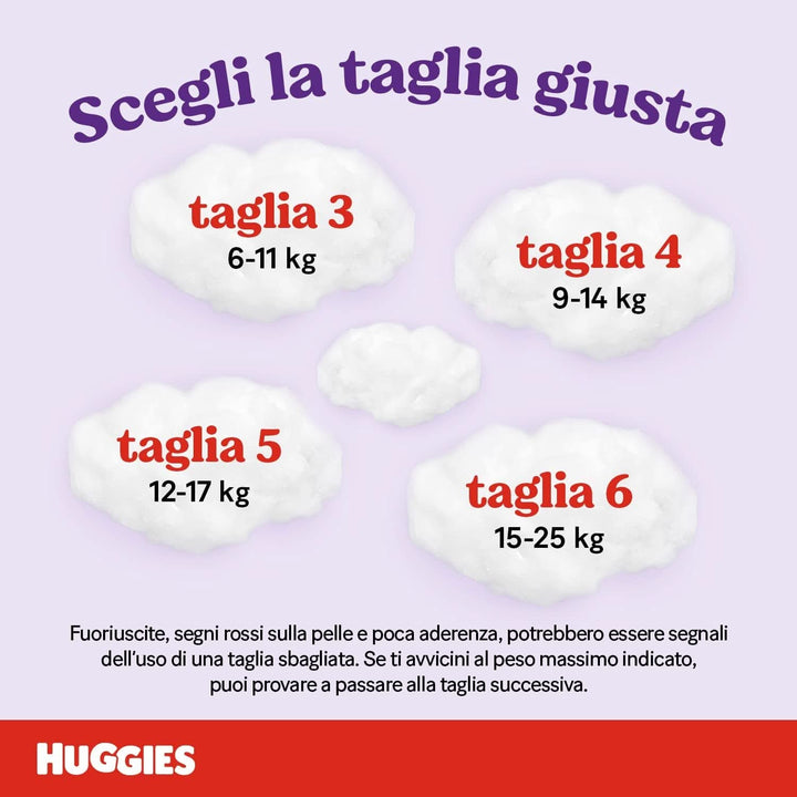 Huggies Ultra Comfort Windelhöschen, Größe 6 (15-25 Kg), 52 Windeln Naty Shop