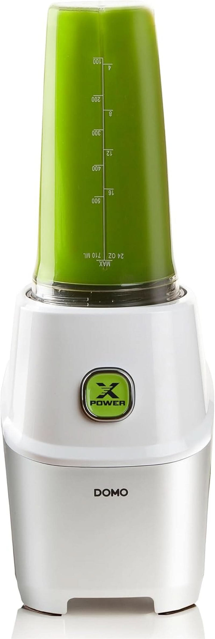 Powermixer Domo DO700BL Mit 1000W Starkem Motor - Mixen Direkt in Der Flasche, Weiß Mama si Copilul Naty Shop