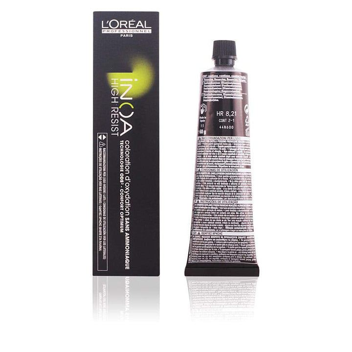 L'Oréal Professionnel INOA Colorație oxidativă fără amoniac 4 maro mediu, 1 pachet, (1x 60 ml)