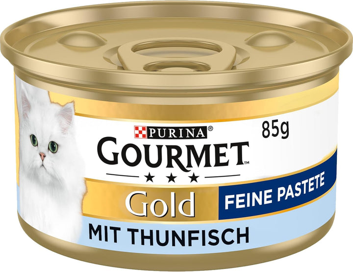 Gourmet Gold Fine Pâté Hrană umedă pentru pisici, cu pui, 12Pack (12 X 85G)