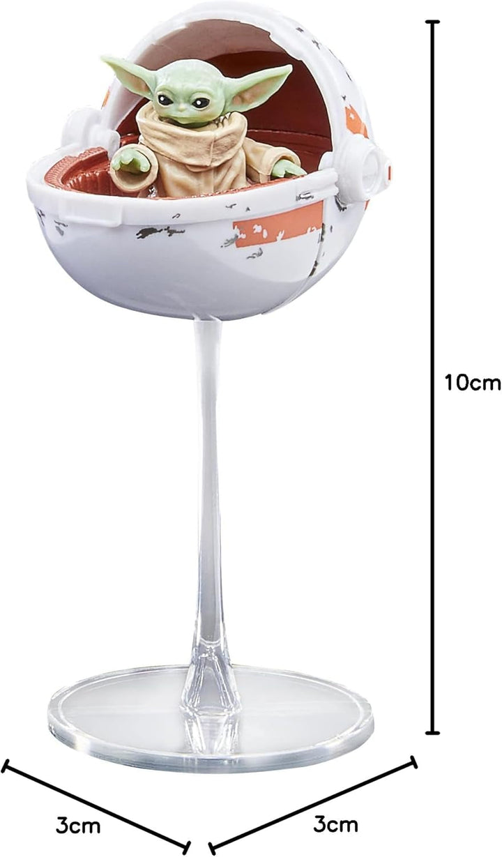 Star Wars Hasbro Black Series Grogu, Figura Zu Mandalorianul, Potrivit pentru figurine de acțiune de 15 cm de colecționat, Pentru copii cu vârsta de 4 ani și peste, Multi, F4357 Action figures Naty Shop