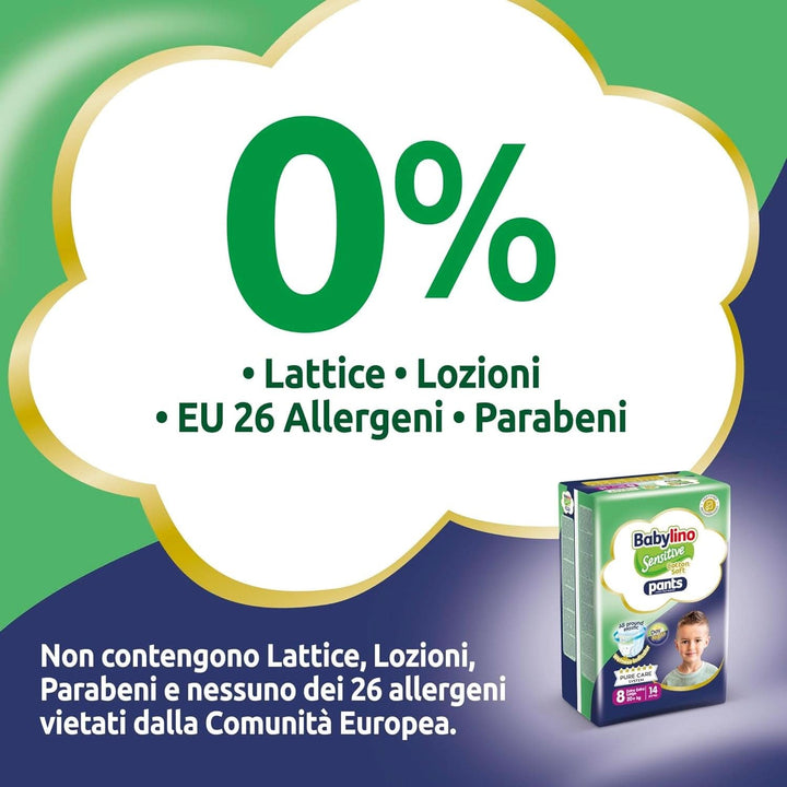 BabyLino, Scutece sensibile din bumbac moale, diverse marimi Mama si Copilul Naty Shop