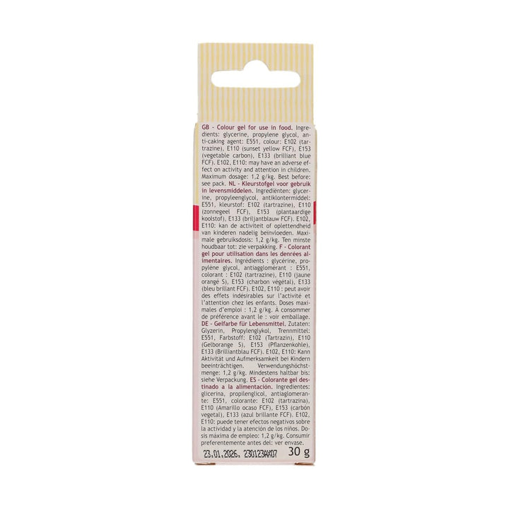 Colorant alimentar Funcakes, gel de culoare Honey Gold: Colorant alimentar foarte concentrat pentru aluat, cremă, fondant, marțipan și produse de patiserie. Dozare ușoară. Picătură individuală pentru a crea culori vibrante. Halal. 30 g.