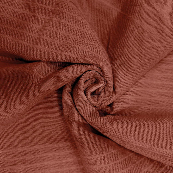 Soleil D'Ocre, Adele, cuvertură de pat, aruncare canapea, bumbac, roșu cărămiziu, 220 X 240 Cm Paturi si Cuverturi Besuche den Soleil d'ocre-Store