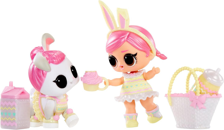 L.O.L. Surprise! Pastel Party Hops Tot - 1 păpușă ediție specială cu 6 surprize, inclusiv modă și accesorii magice de primăvară, două păpuși de colecționat, pentru copii de la 4 ani în sus Papusi Naty Shop