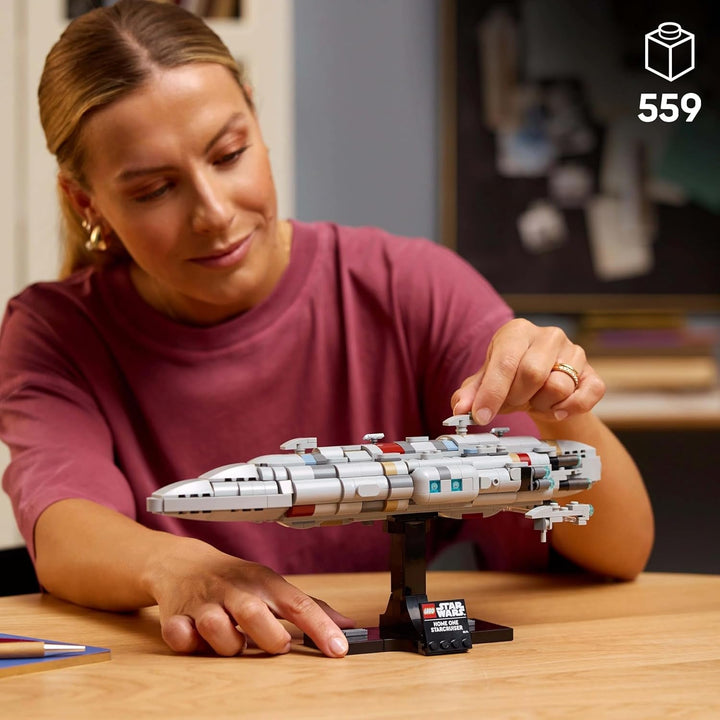 LEGO Star Wars 75405 Home One Starcruiser din Întoarcerea lui Jedi - Model de navă stelară - Set de fantezie și colecție de construit și expus - Cadou pentru fanii adulți și adolescenți Seturi de constructie Besuche den LEGO-Store