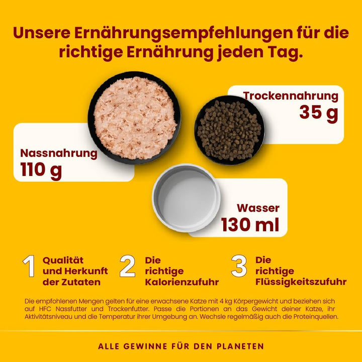 Almo Nature HFC Natural - Hrană umedă pentru pisici adulte - ton Pacific - grad uman, fără gluten și monoproteină - 6 X 70G