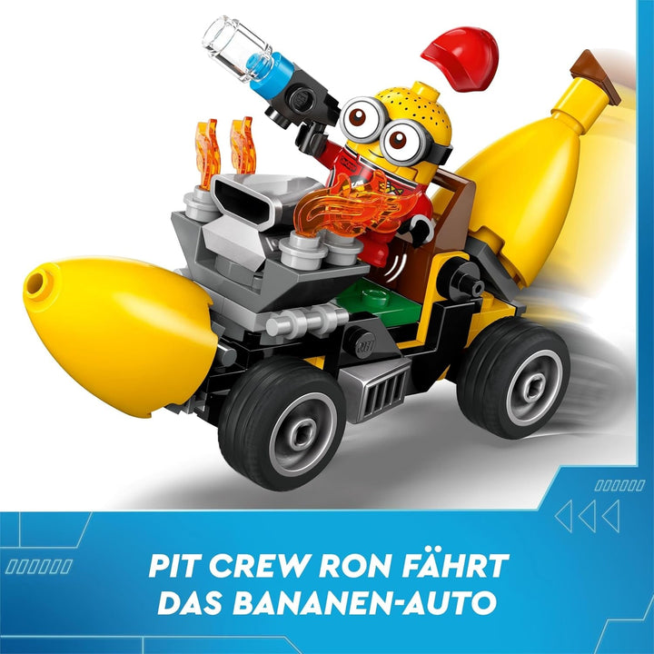 LEGO I - Simply Incorrigible 4 Minioni și mașina cu banane, set de joacă pentru I - Simply Incorrigible 4, jucărie pentru copii, cadou creativ Minioni pentru băieți și fete de la 6 ani 75580 Seturi de constructie Besuche den LEGO-Store