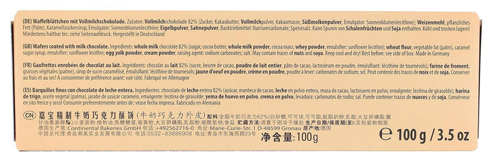 Napolitane Finesse cu ciocolată cu lapte – Napolitane crocante cu ciocolată, 100 g