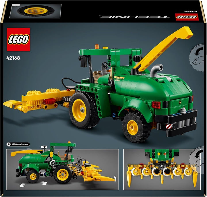 LEGO Technic John Deere 9700 Forage Harvester, Tractor de jucărie pentru copii, set de fermă, model de vehicul cu funcții realiste, cadou pentru băieți și fete de la 9 ani 42168 Seturi de constructie Besuche den LEGO-Store