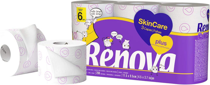 FORNOR RENOVA 67125 RENOVA HÂRTIE IGIENICĂ PARFUMATĂ SKINCARE