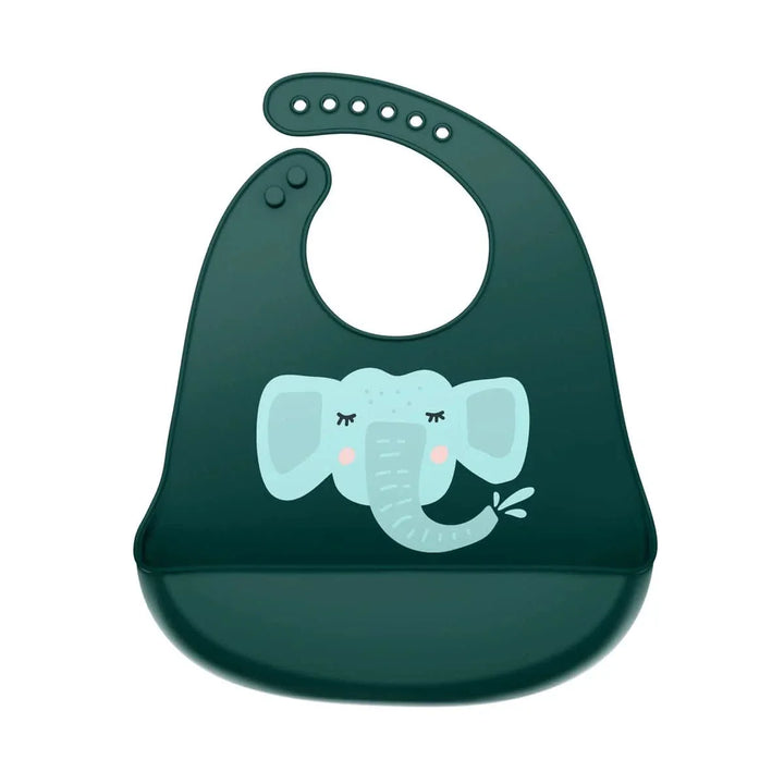Bavetica din silicon Coccorito - Elefant +6 luni Nati Shop