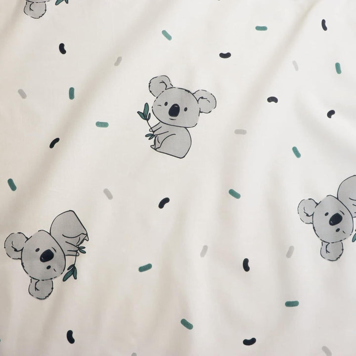 Set de lenjerie de pat pentru copii, Koala sau Unicorn, 100% bumbac Lenjerie de pat - copii Naty Shop