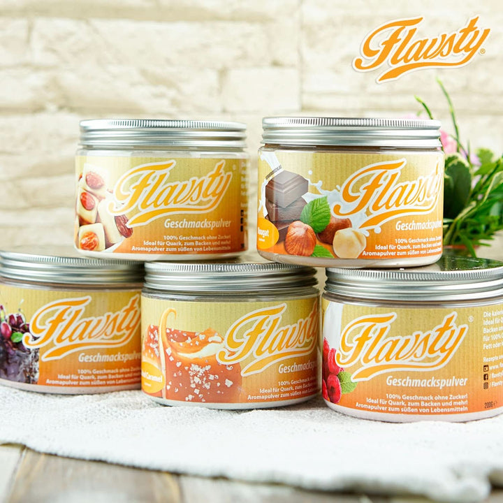 Flavsty® Flavour Powder Marzipan, pungă de 50 grame (10 porții) Arome Naty Shop