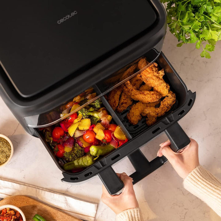 Cecotec Hot Air Fryer 9 L Cecofry Advance Double, 2850 W Electrocasnice Naty Shop