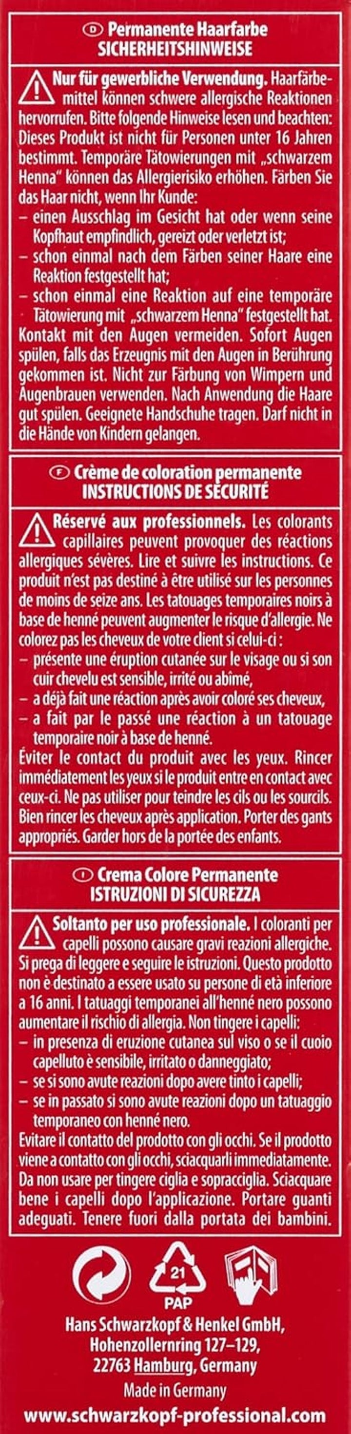 Schwarzkopf IGORA Royal Premium Hair Colour 9-4 bej blond extra deschis, 1 pachet (1 x 60 g) Vopsea pentru par Naty Shop