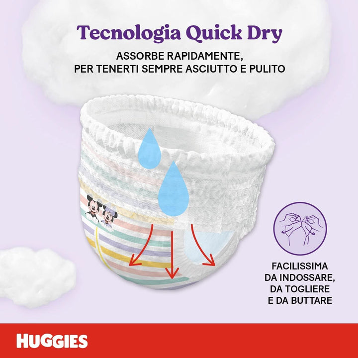 Huggies Ultra Comfort Windelhöschen, Größe 6 (15-25 Kg), 52 Windeln Naty Shop